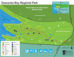 Descanso Bay Regional Park Map