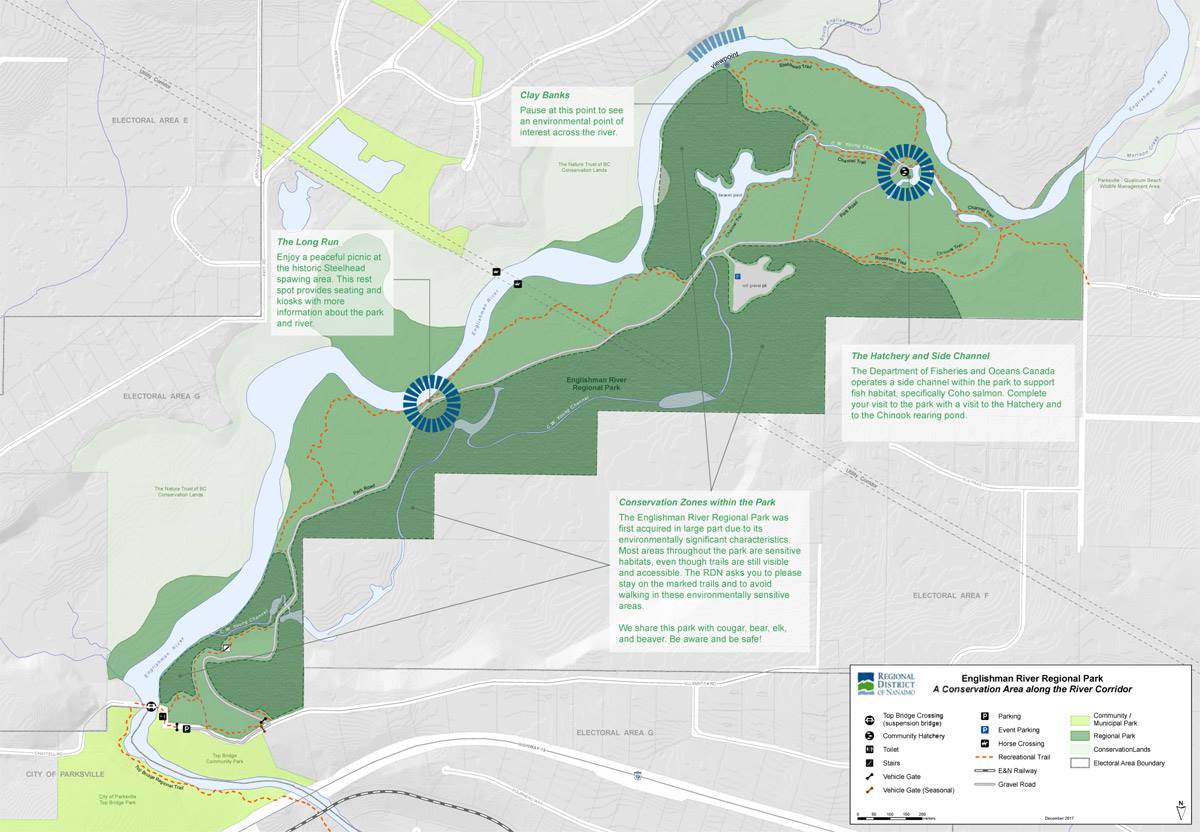 Englishman River Regional Park Map