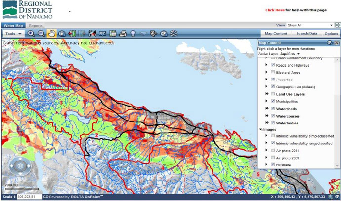 RDN WATER MAP